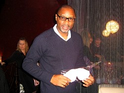 rodney van johnson with his dream essentials pink sleep mask.jpg